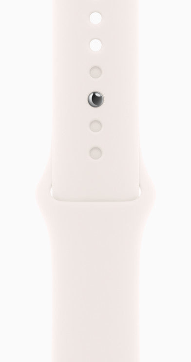 ساعة آبل واتش سيريس 10 - GPS + Cellular - مقاس 46 ملم - بهيكل من الألومنيوم بلون روز جولد مع سوار رياضي بلون Light Blush مقاس M/L ساعة آبل واتش سيريس 10 - GPS + Cellular - مقاس 46 ملم - بهيكل من الألومنيوم بلون روز جولد مع سوار رياضي بلون Light Blush مقاس M/L